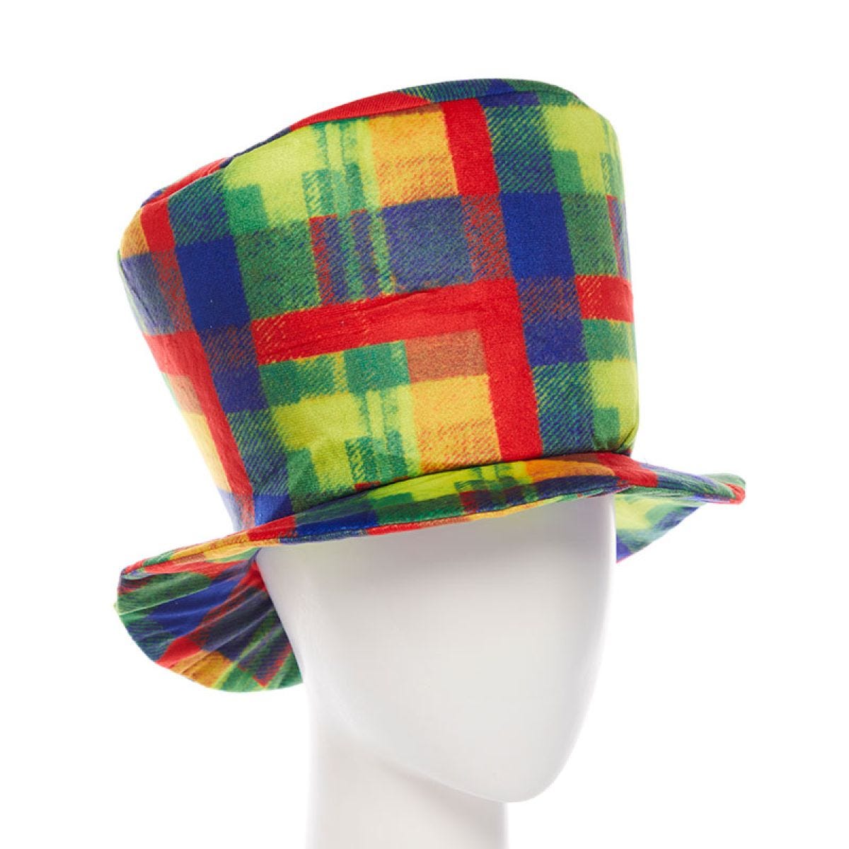 Rainbow Clown Top Hat
