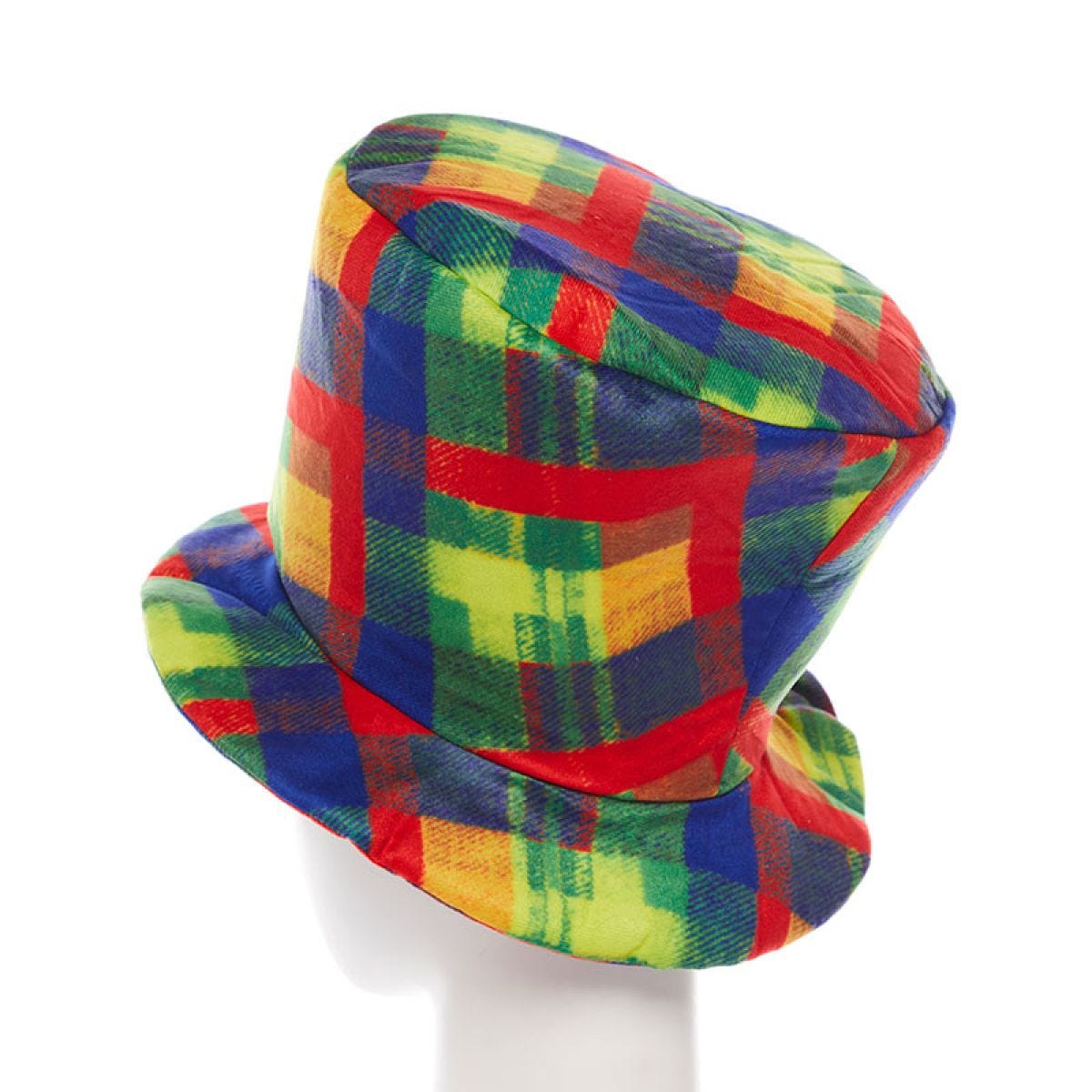 Rainbow Clown Top Hat