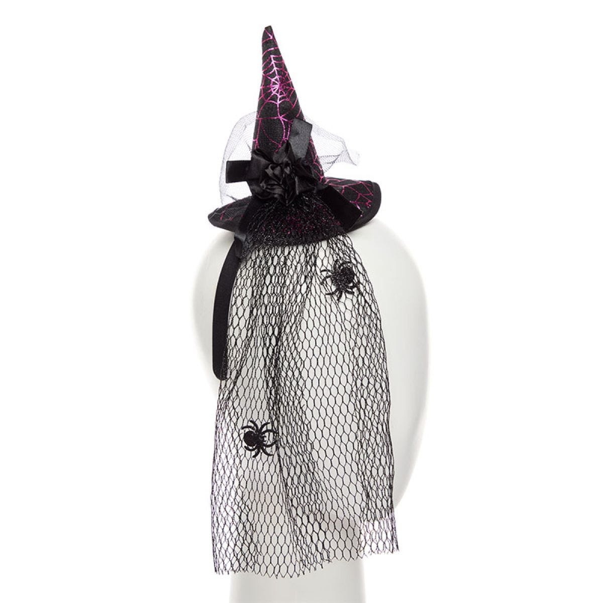 Mini Witch Hat with Veil