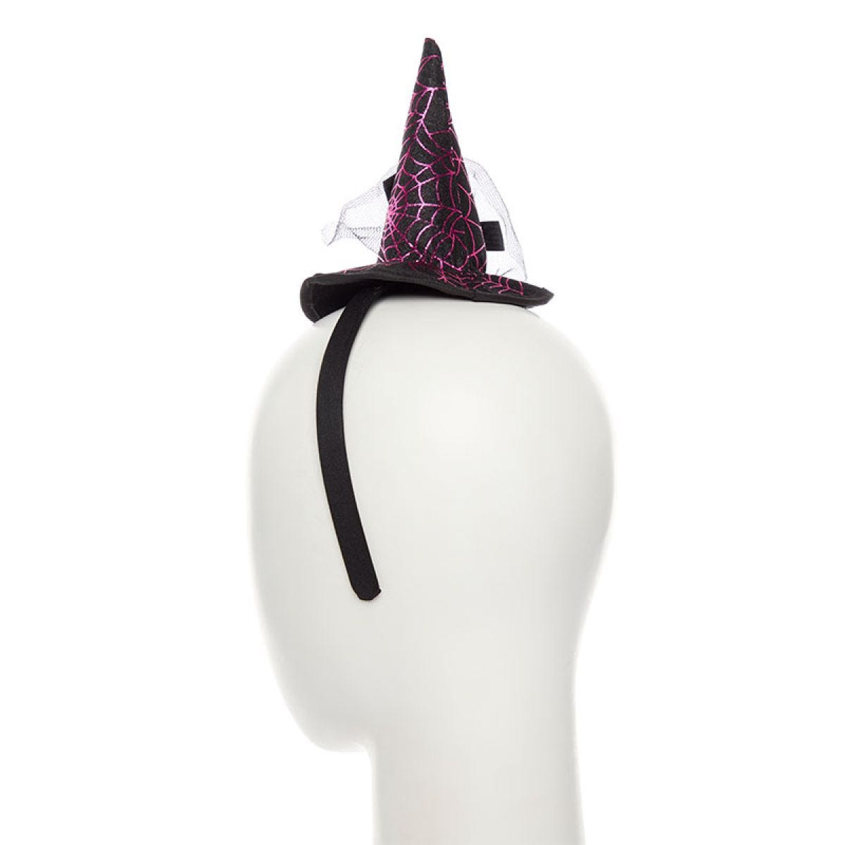 Mini Witch Hat with Veil
