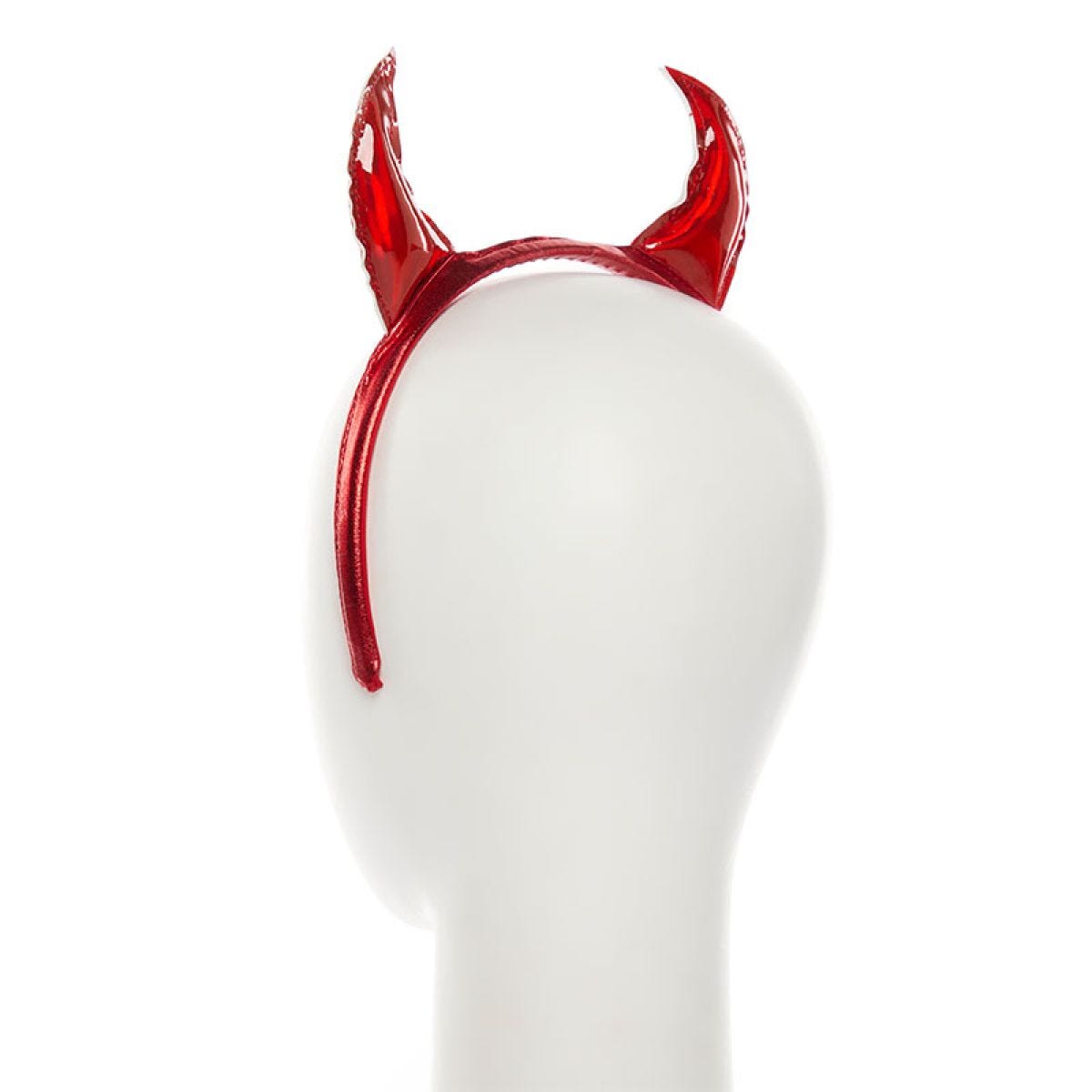 Red Devil Horns Headband