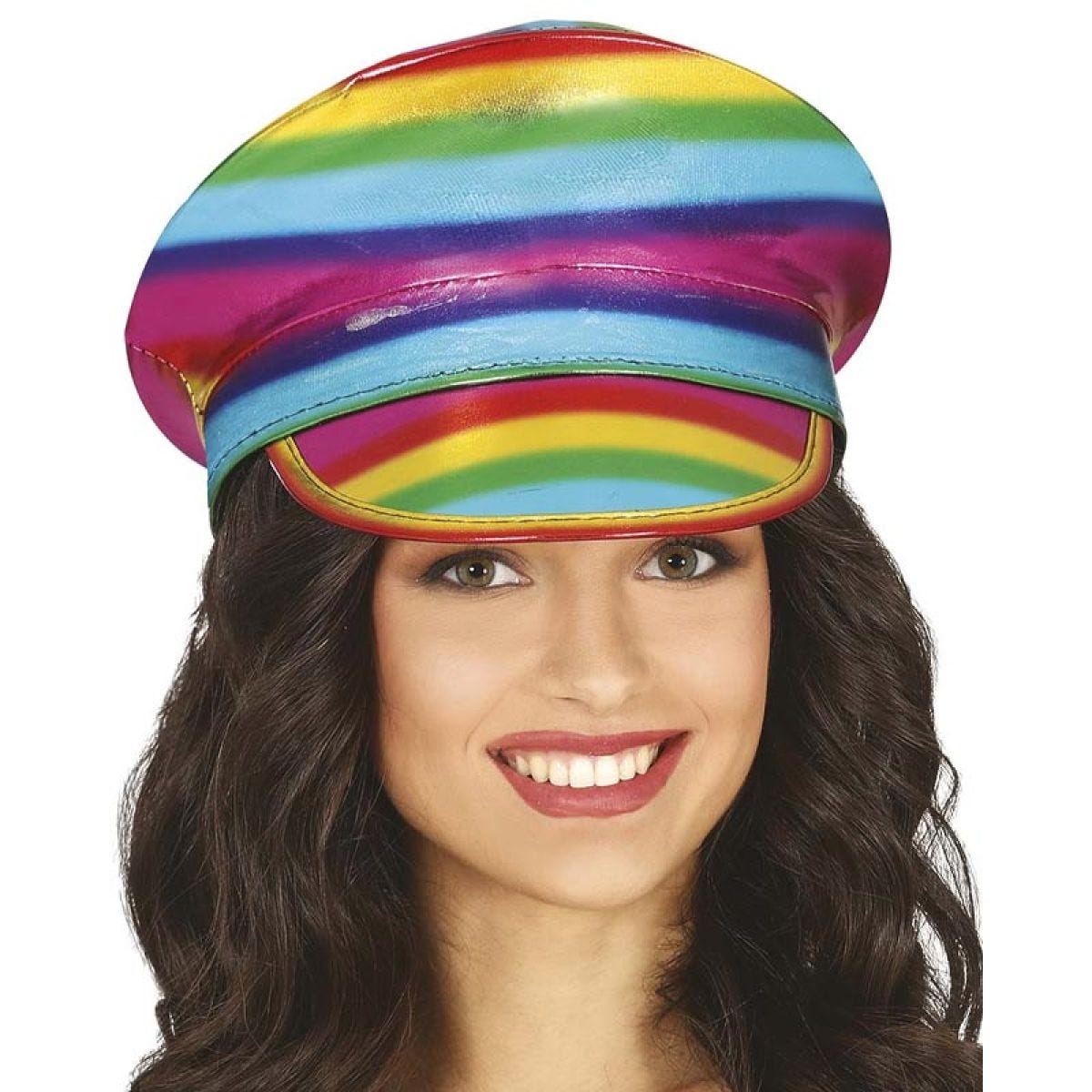 Rainbow Pride Peaked Cap