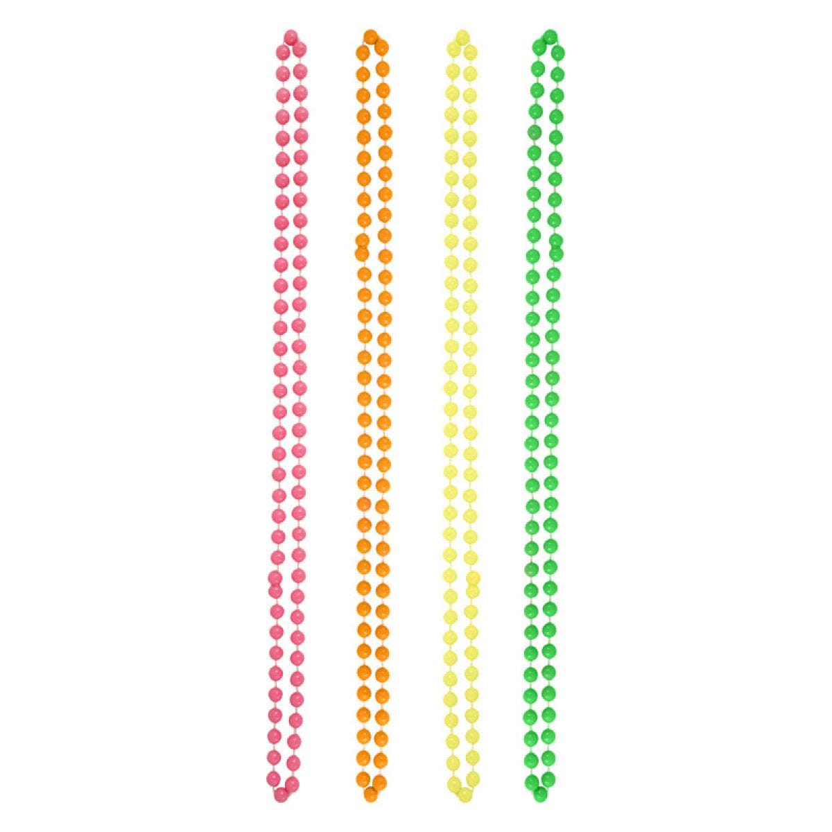 Neon Beaded Necklaces