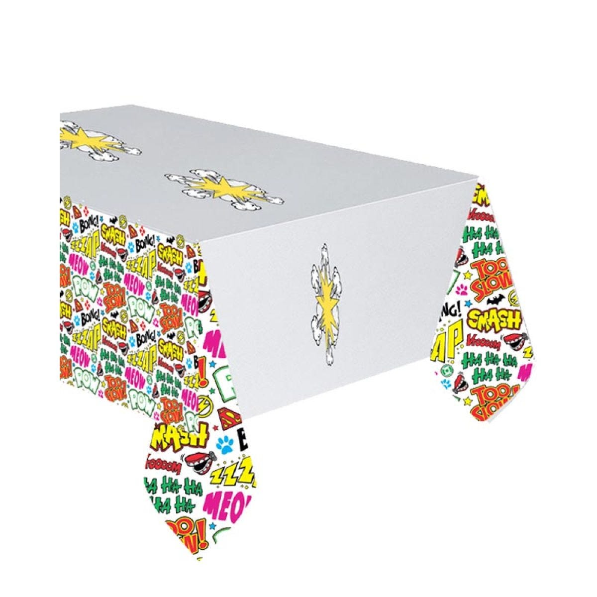 Justice League Paper Table Cover - 1.8m x 12m