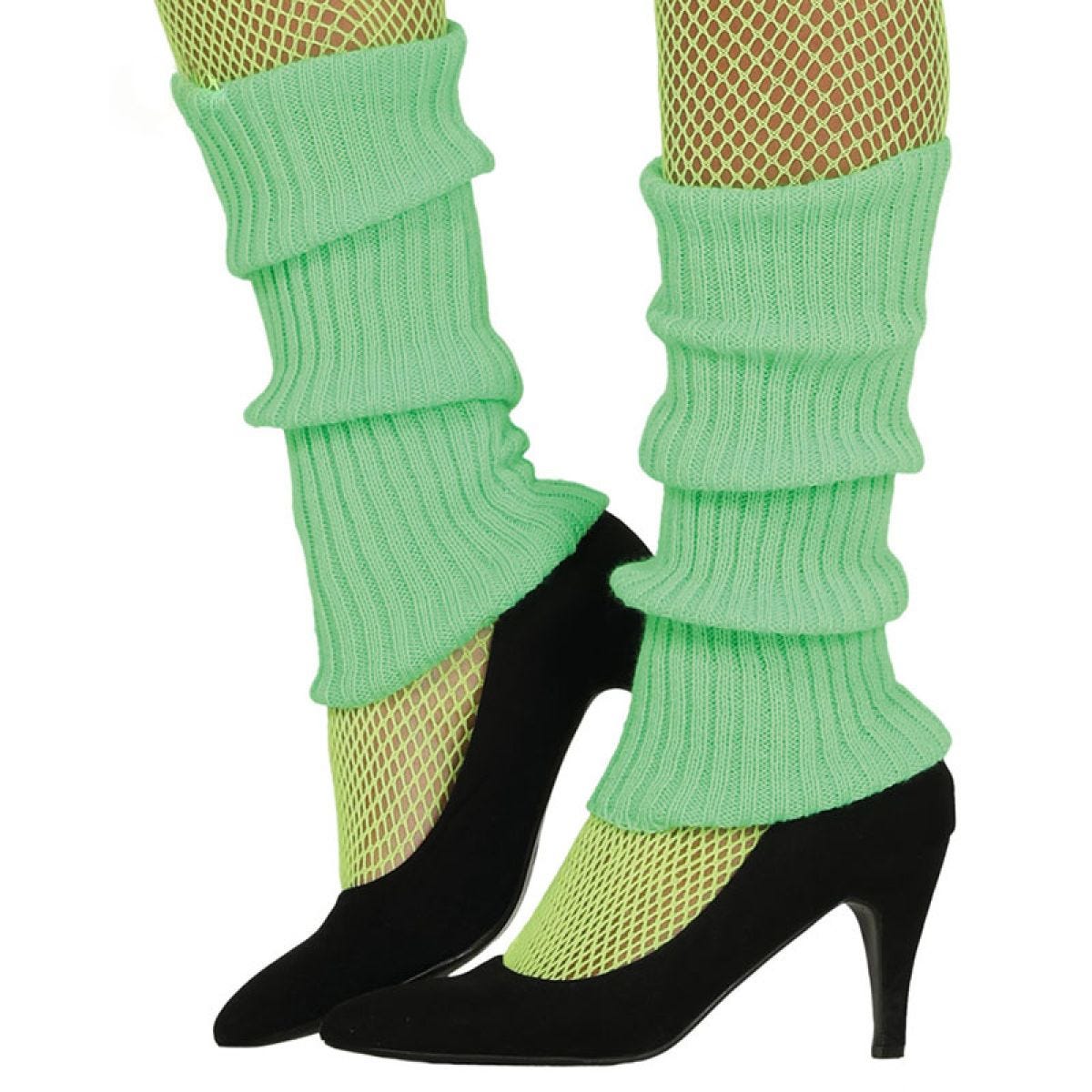 Neon Green Legwarmers