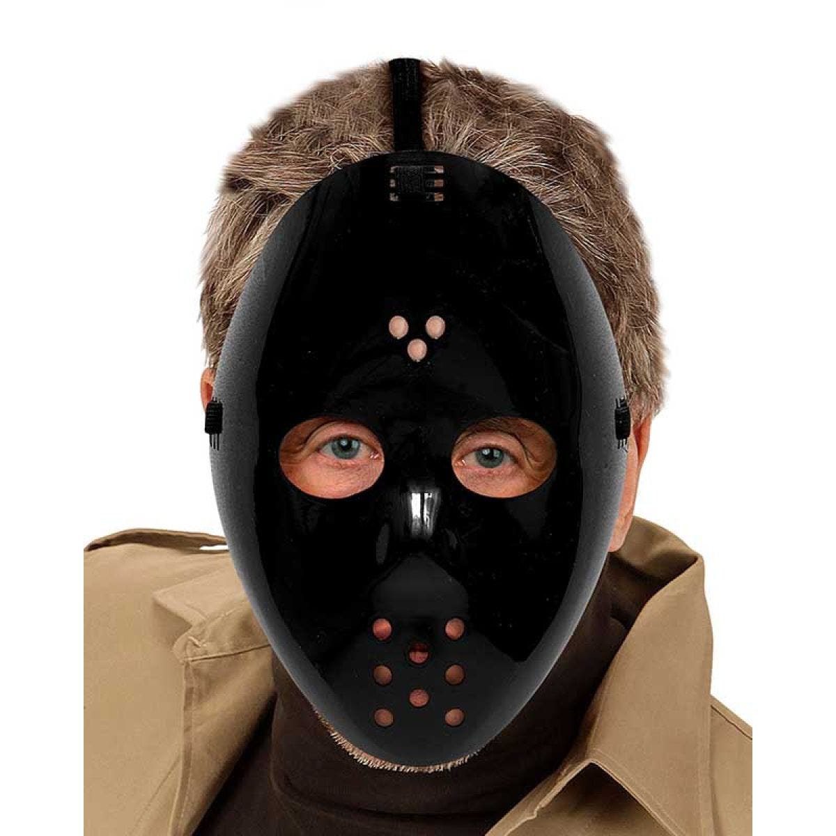 Black Hockey Mask