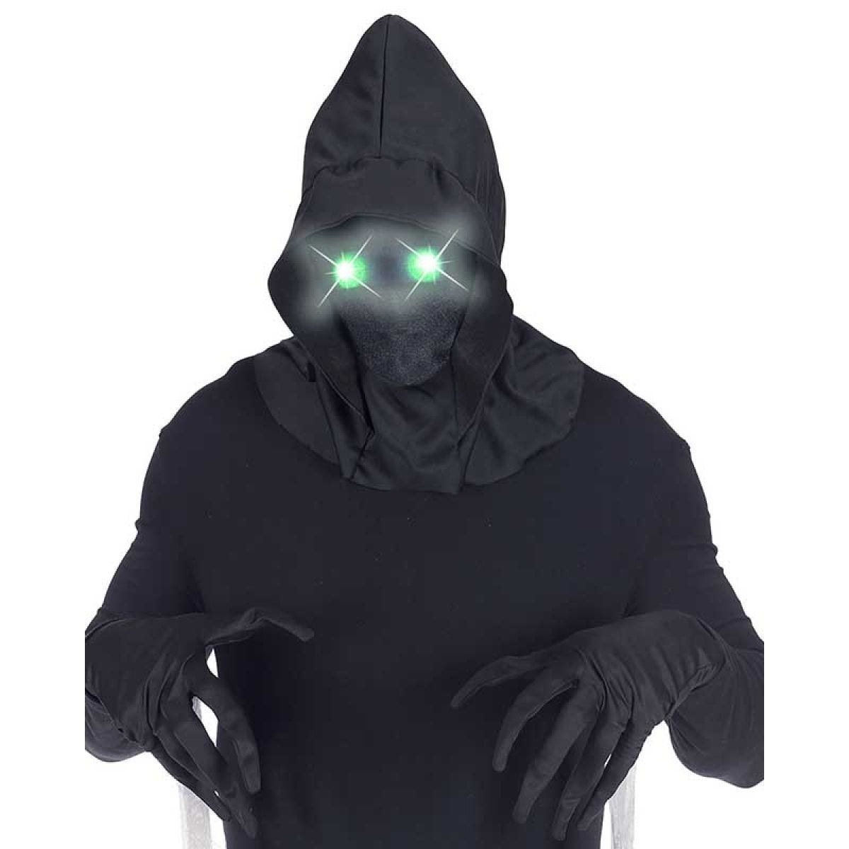Hooded Mask With Light Up Eyes