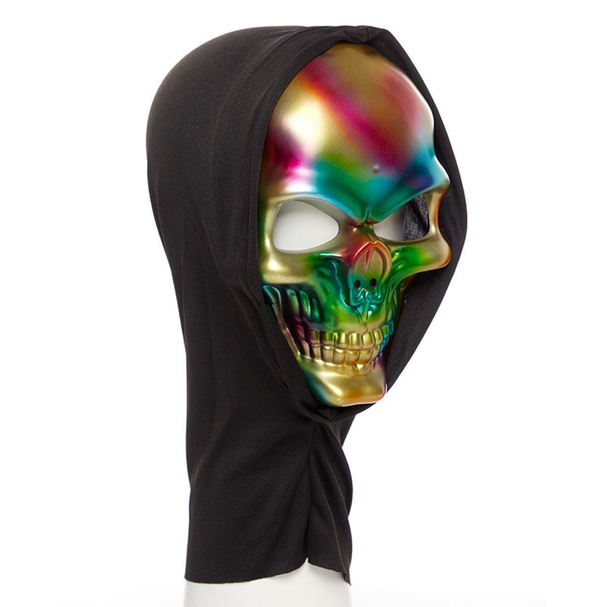 Electroplate Skull Hood