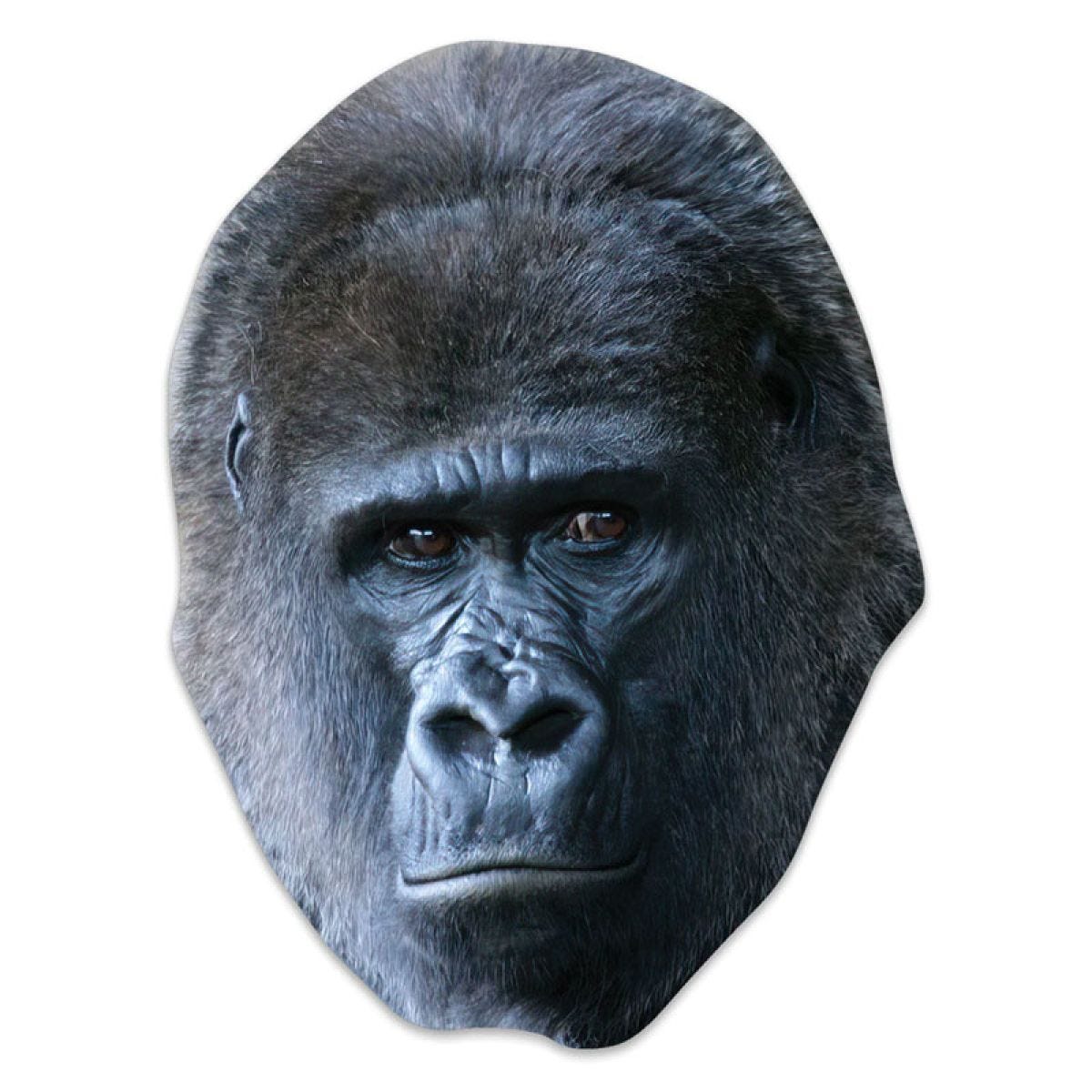 Gorilla Cardboard Mask