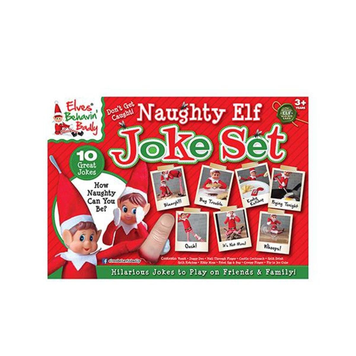 Naughty Elf Joke Set