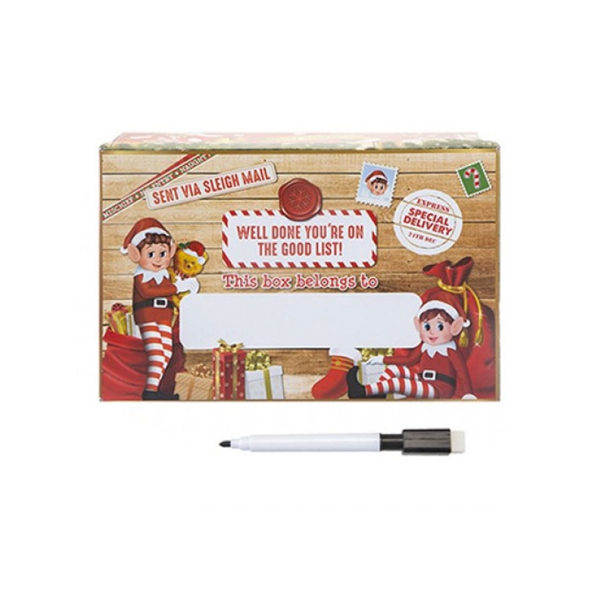 Naughty Elf Christmas Eve Box