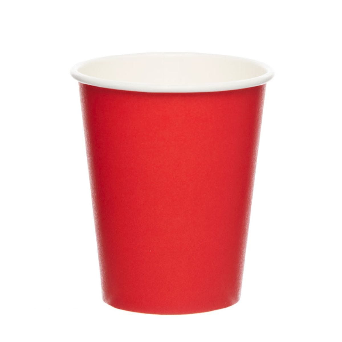 Red Paper Cups - 237ml (8pk)