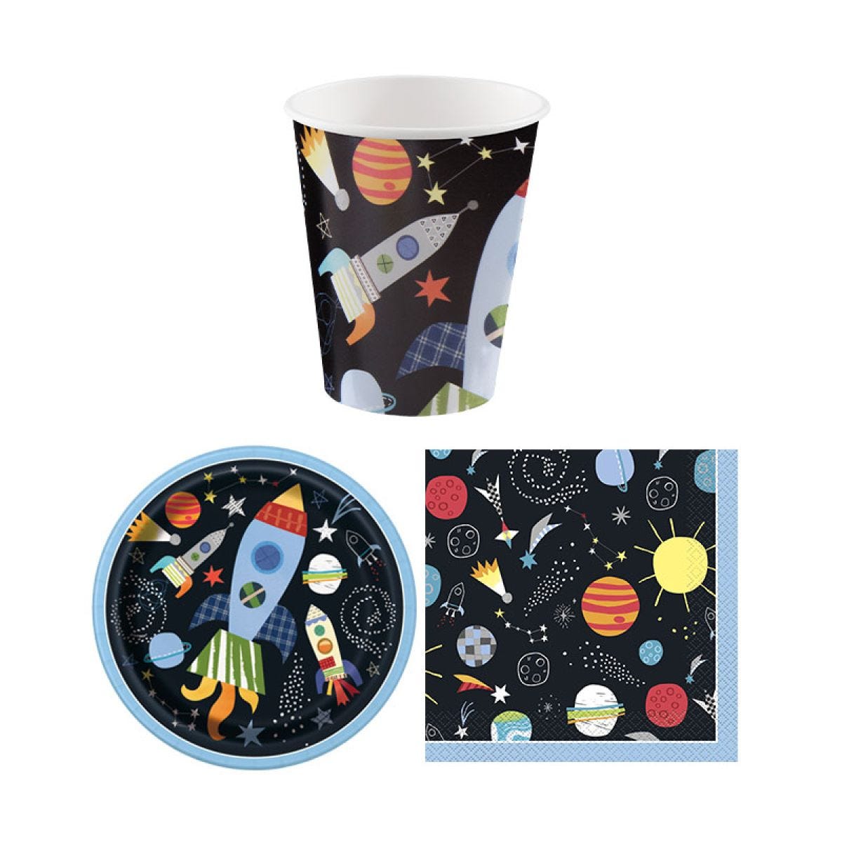 Outer Space Super Value Party Pack for 8