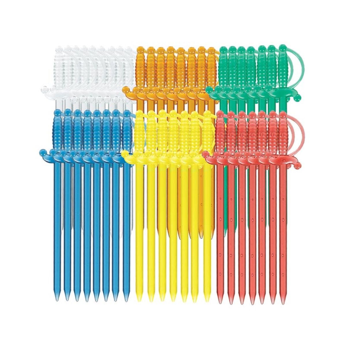 Cocktail Appetiser Plastic Sword Picks (50pk)