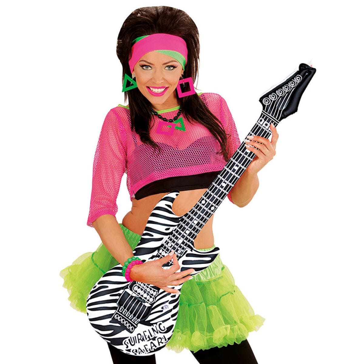 Inflatable Zebra Guitar - 105cm