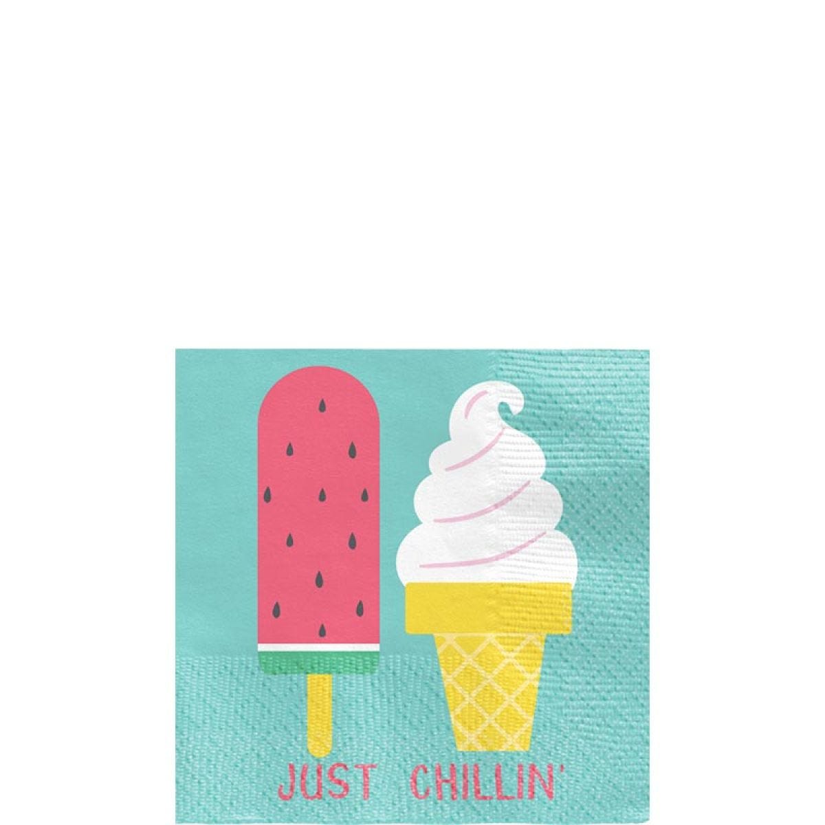 Just Chillin Paper Napkins - 25cm (16pk)