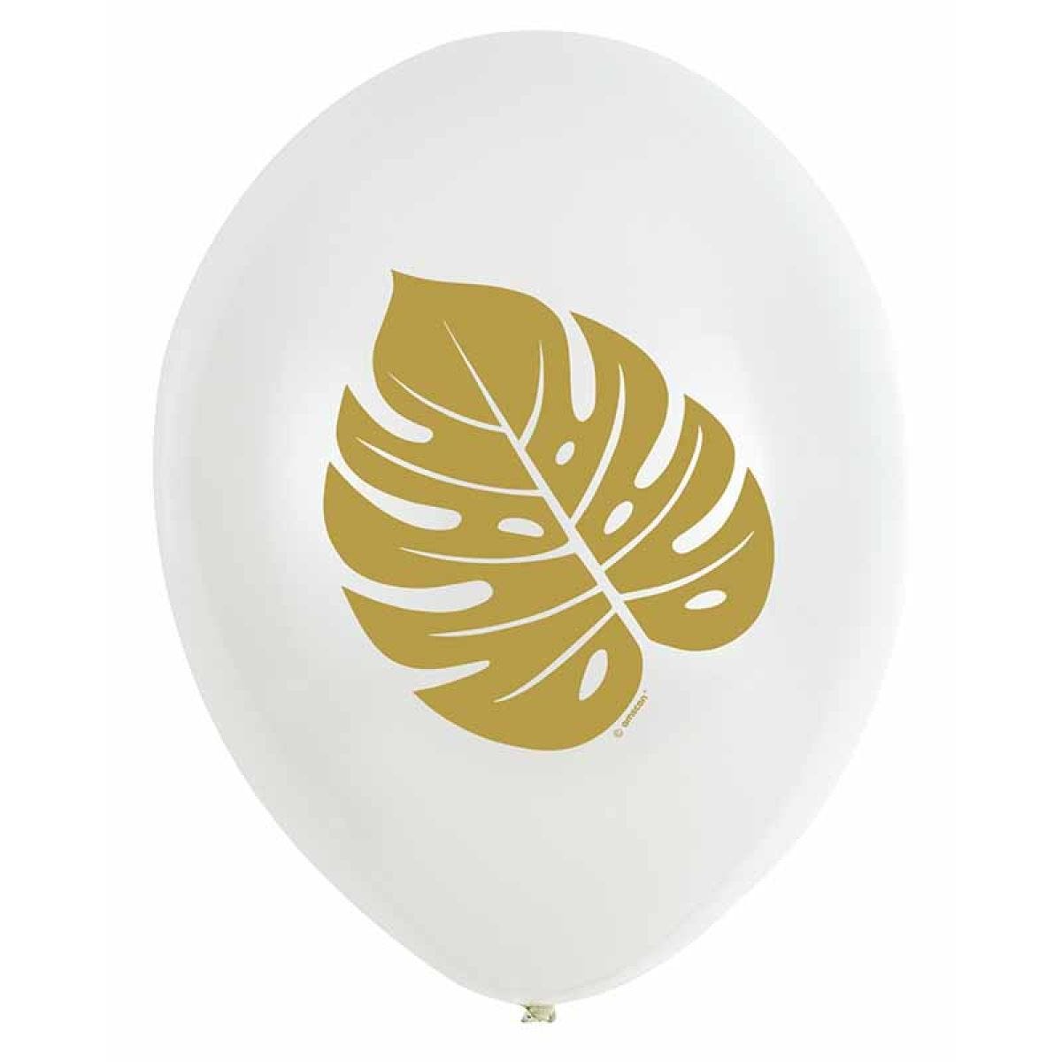 Tropical Palms Balloons - 11" Latex (6pk)