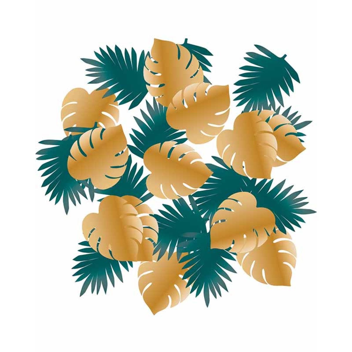Tropical Palms Paper Confetti (14g pack)
