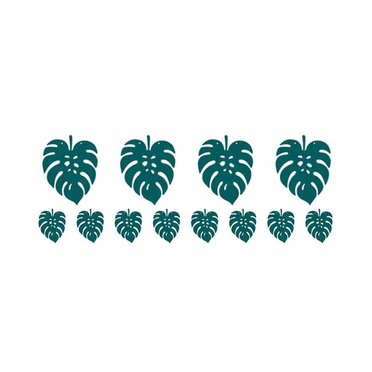 Tropical Palms Paper Garland Decoration 2m x 15cm