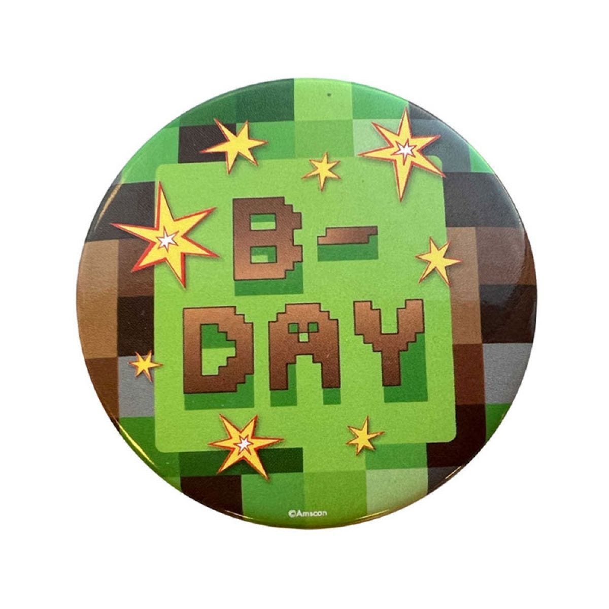 TNT Party Birthday Badge - 6cm