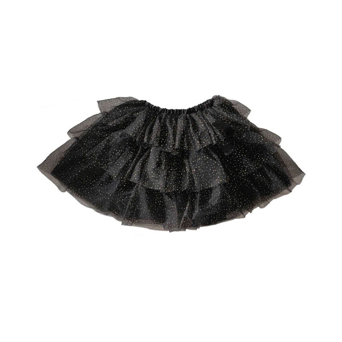 Sparkle Black & Gold Tiered Tutu 3-5 Years