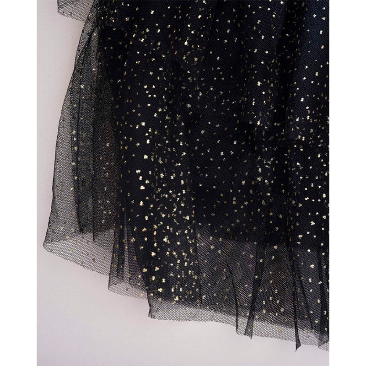 Sparkle Black & Gold Tiered Tutu 3-5 Years