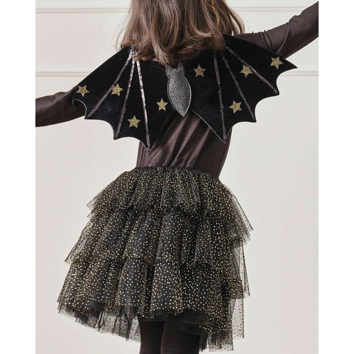 Sparkle Black & Gold Tiered Tutu - 5-7 Years