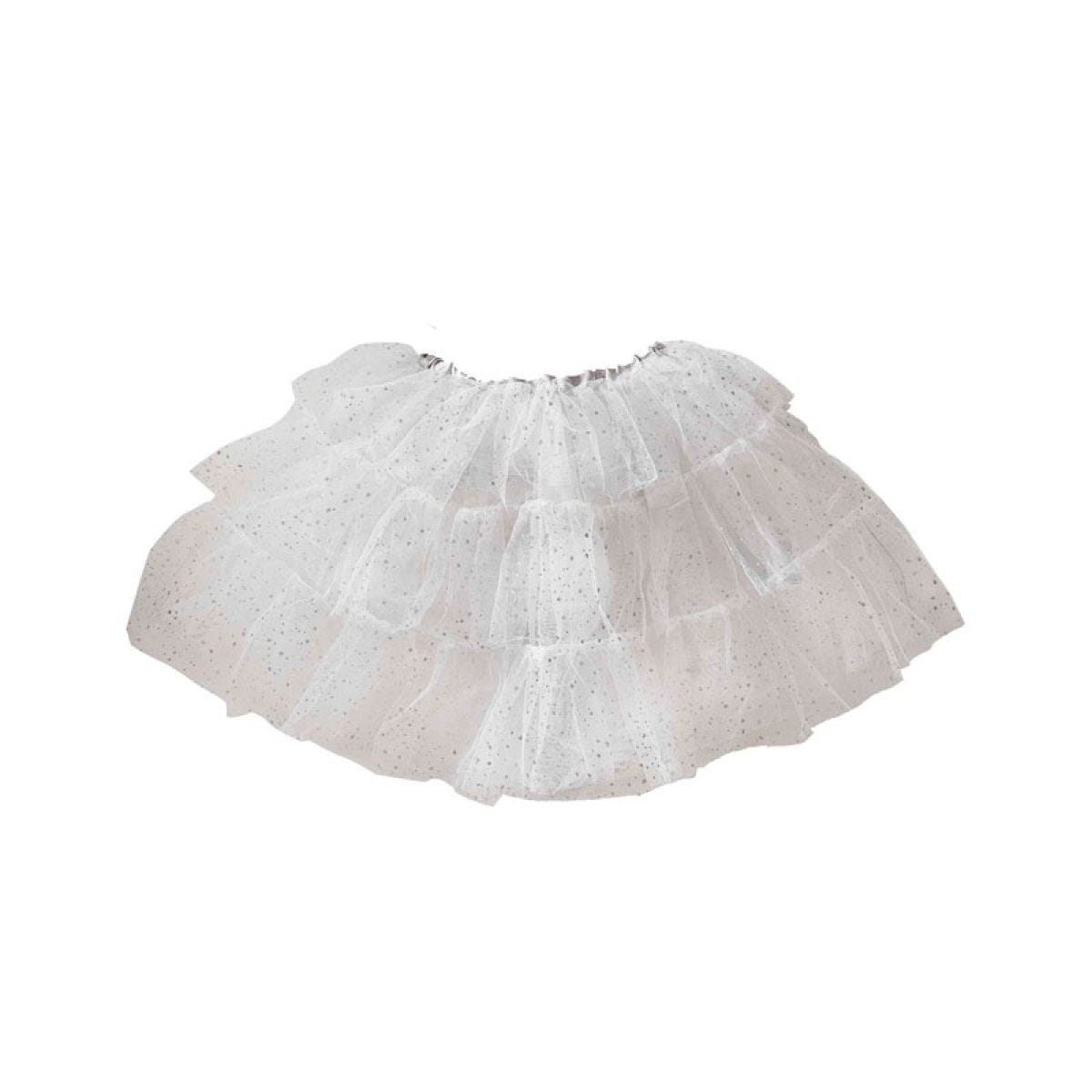 Starlight Silver & White Tutu - 5-7 Years