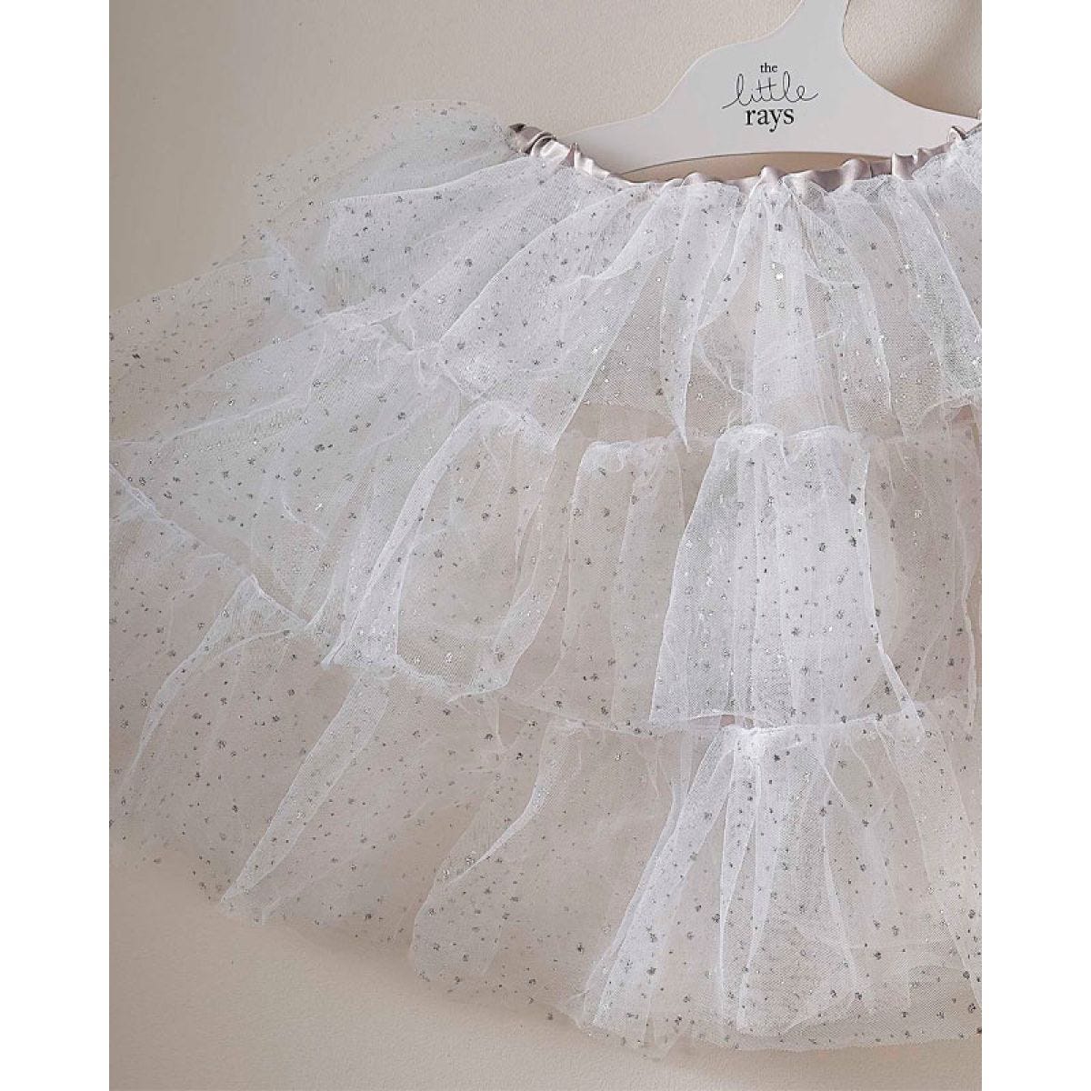 Starlight Silver & White Tutu - 5-7 Years