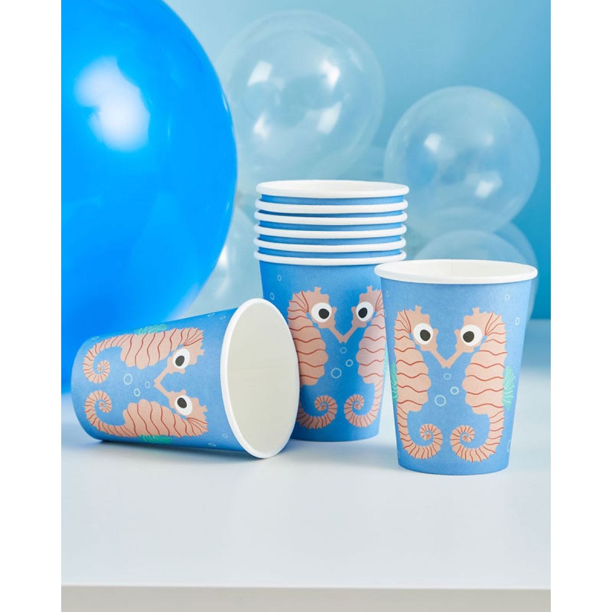 Seahorse Paper Cups (8pk)