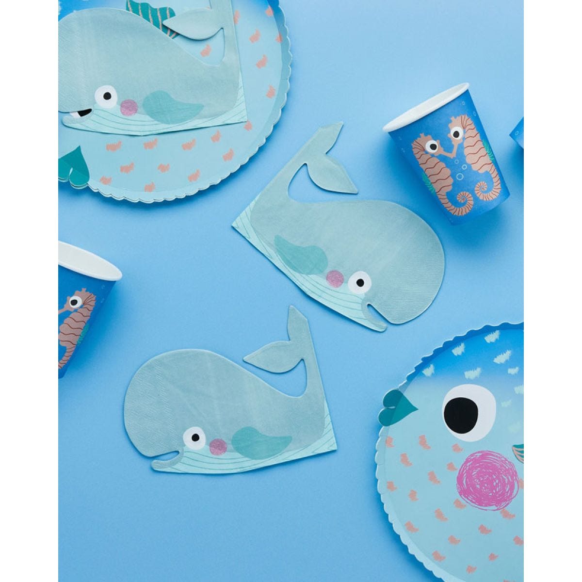 Whale Paper Napkins (16pk)