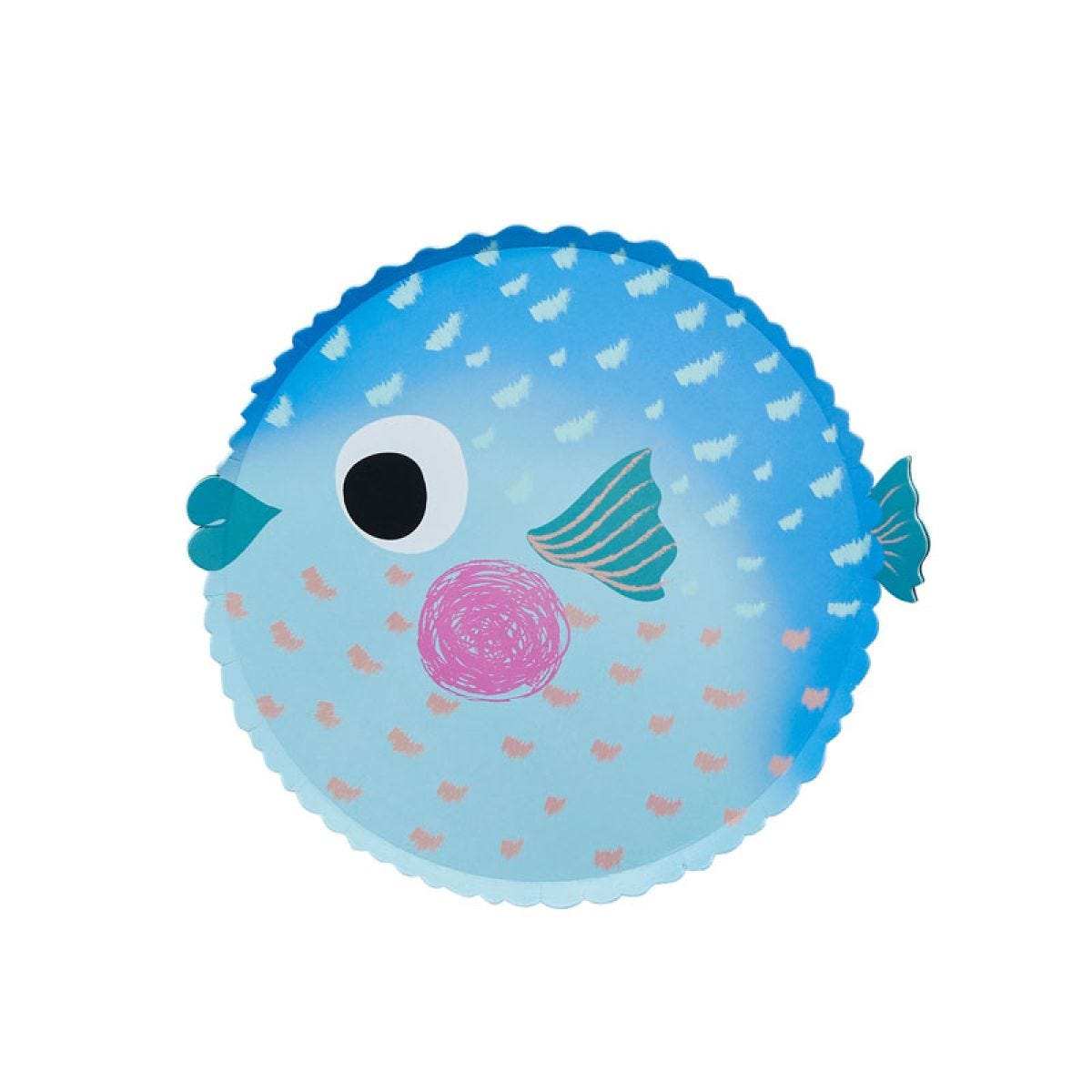 Puffer Fish Paper Plates (8pk)
