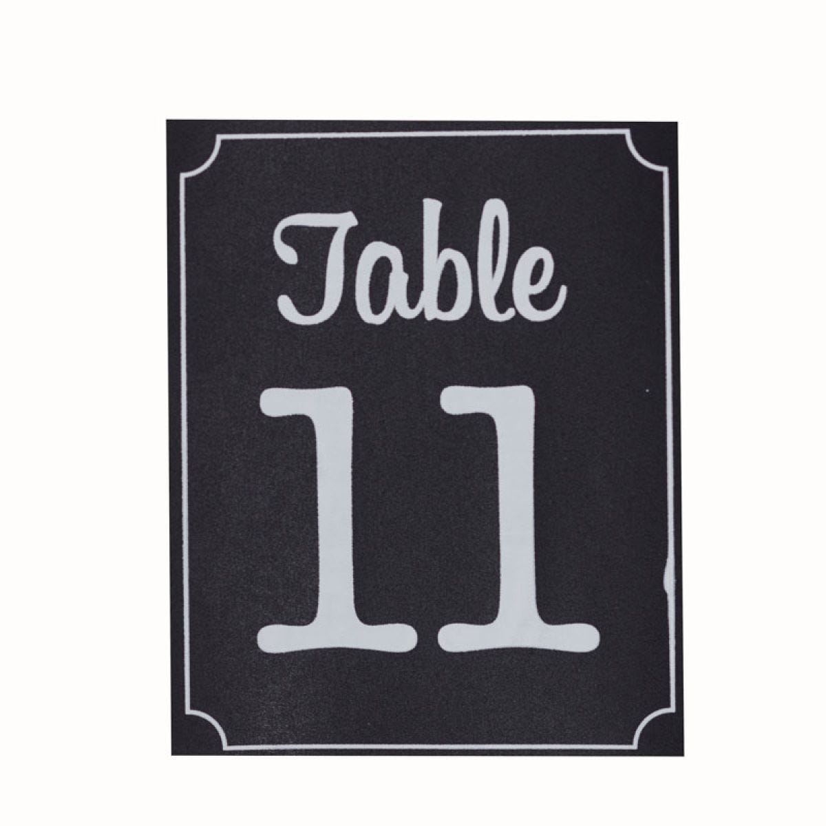 Chalkboard Bottle Sticker Table Numbers (12pk)