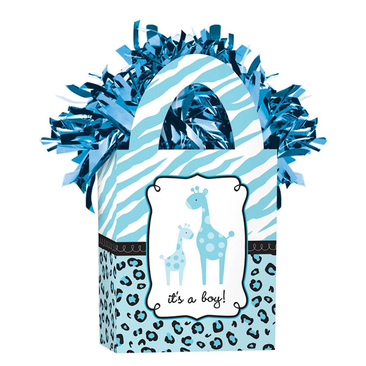 Blue Baby Gift Bag Balloon Weights - 156g