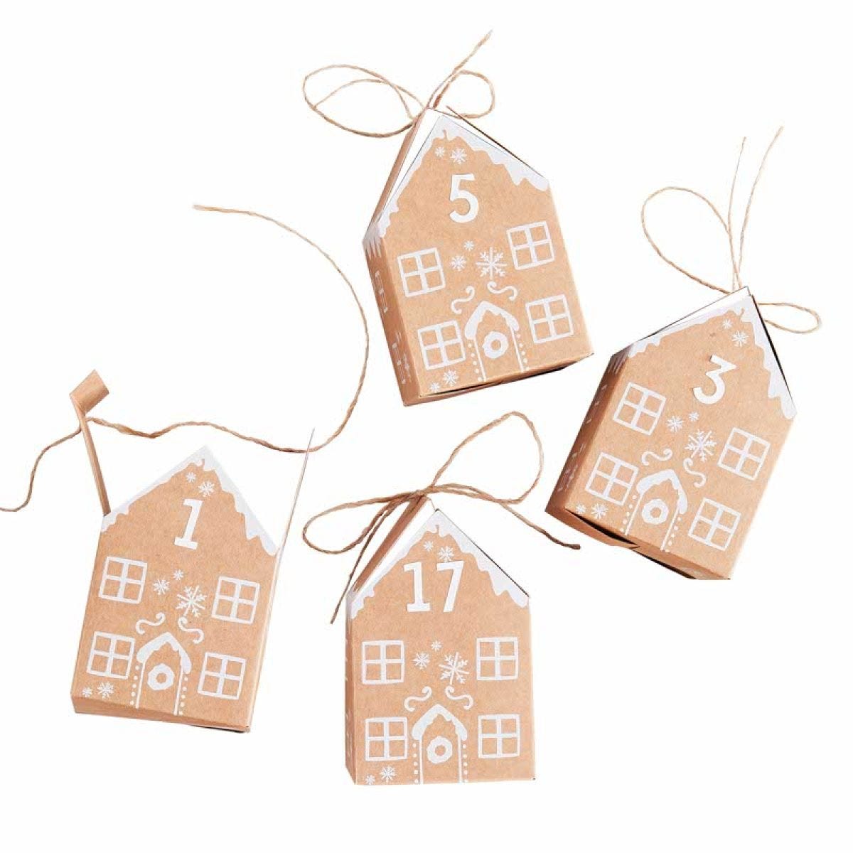 Gingerbread House Advent Calendar (24pk)