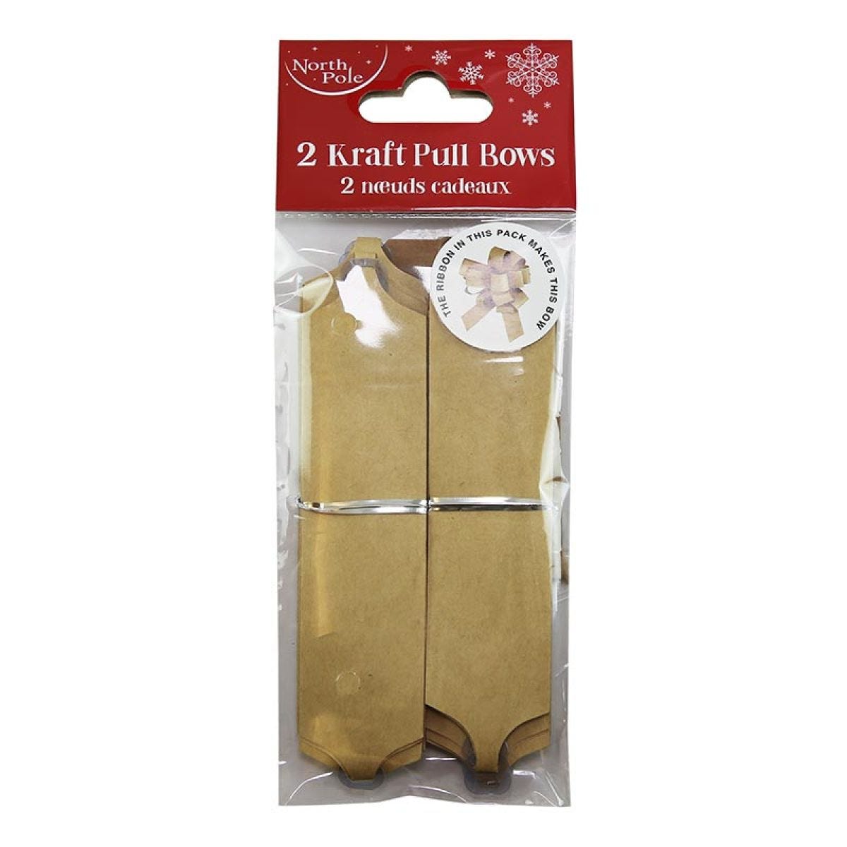 Kraft Pull Bows (2pk)