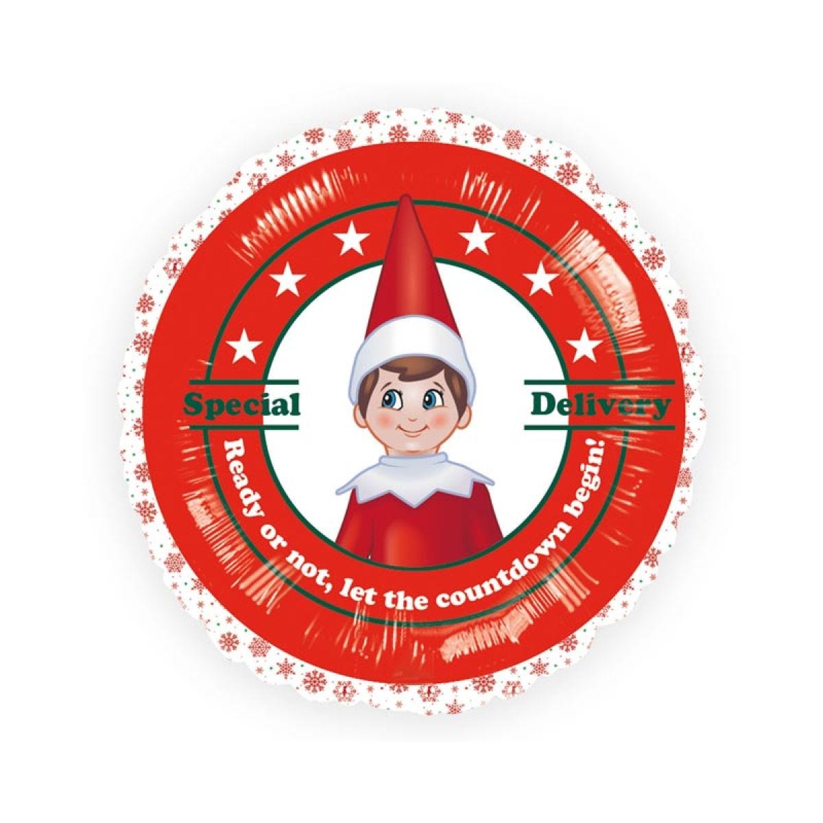 Elf On The Shelf Balloon - 18" Foil