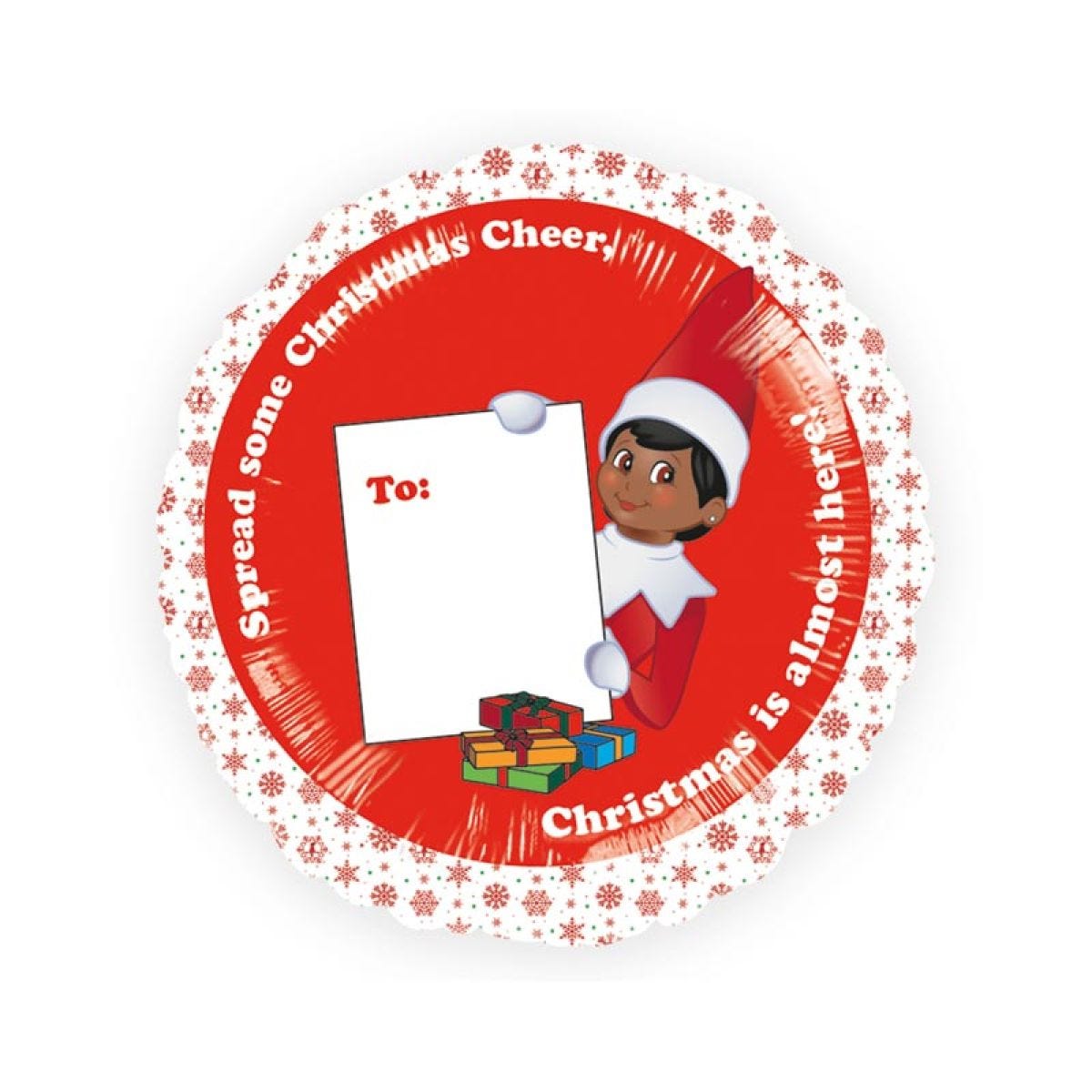 Elf On The Shelf Balloon - 18" Foil