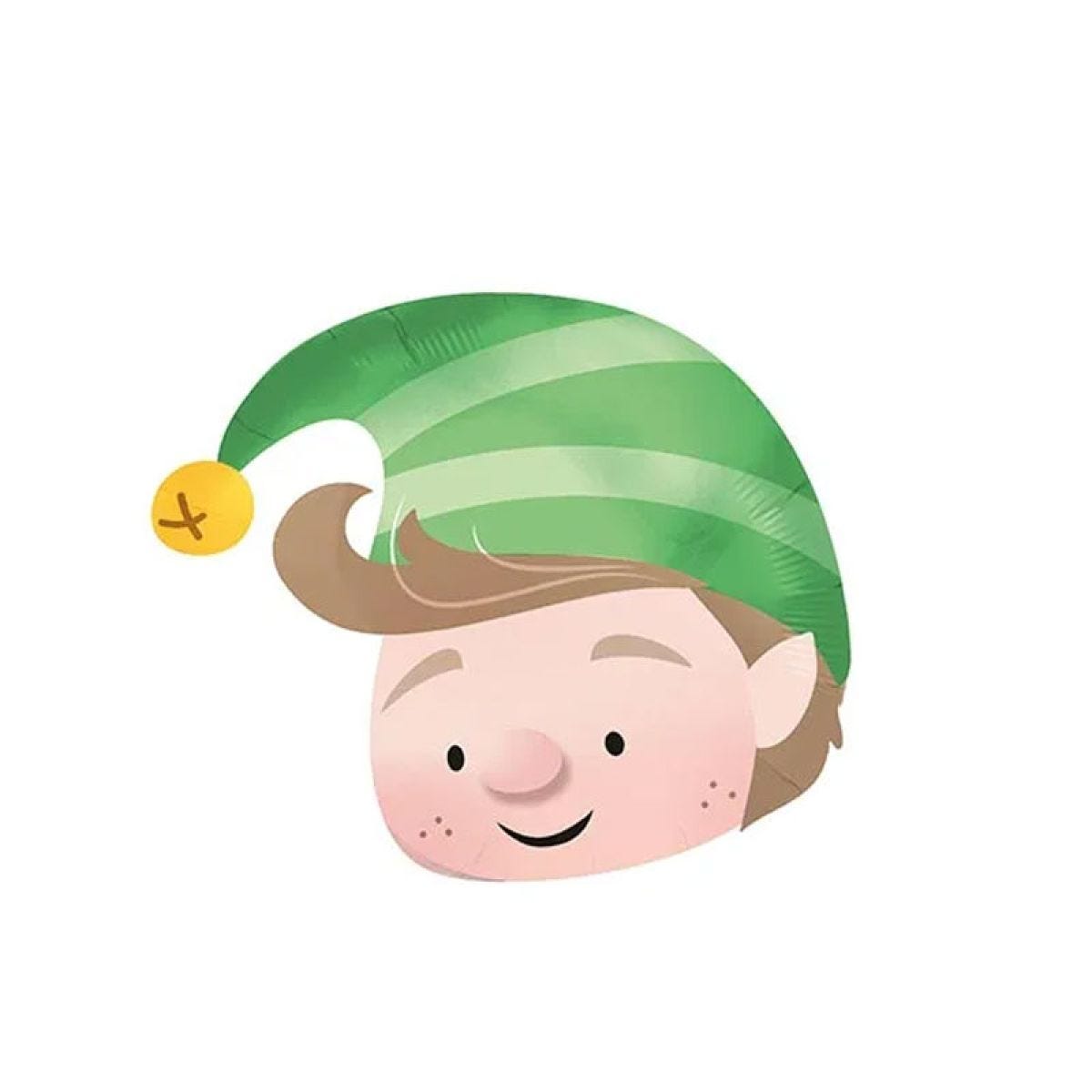 Elf Head Balloon - 24" Foil