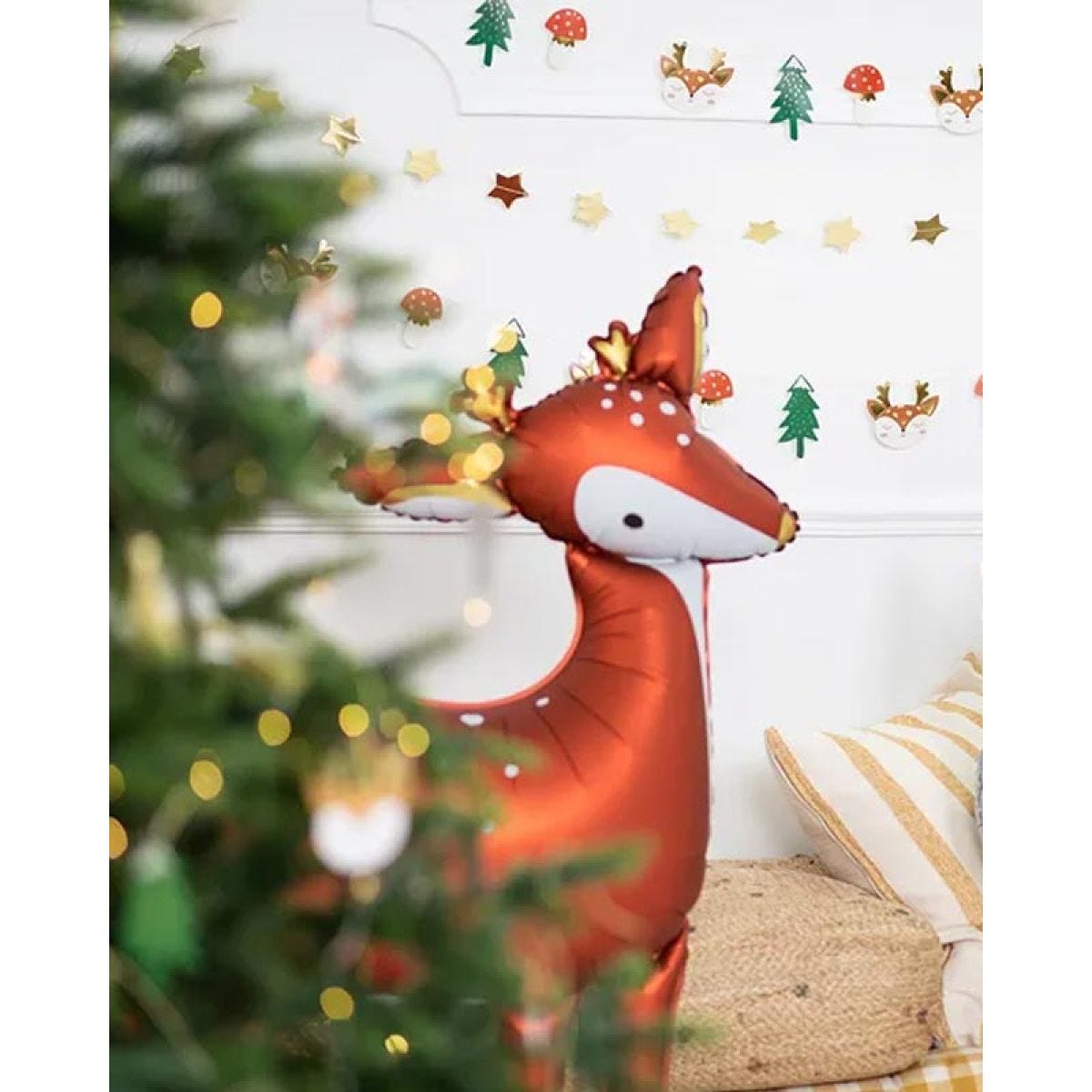 Christmas Deer Balloon - 31.5" Foil