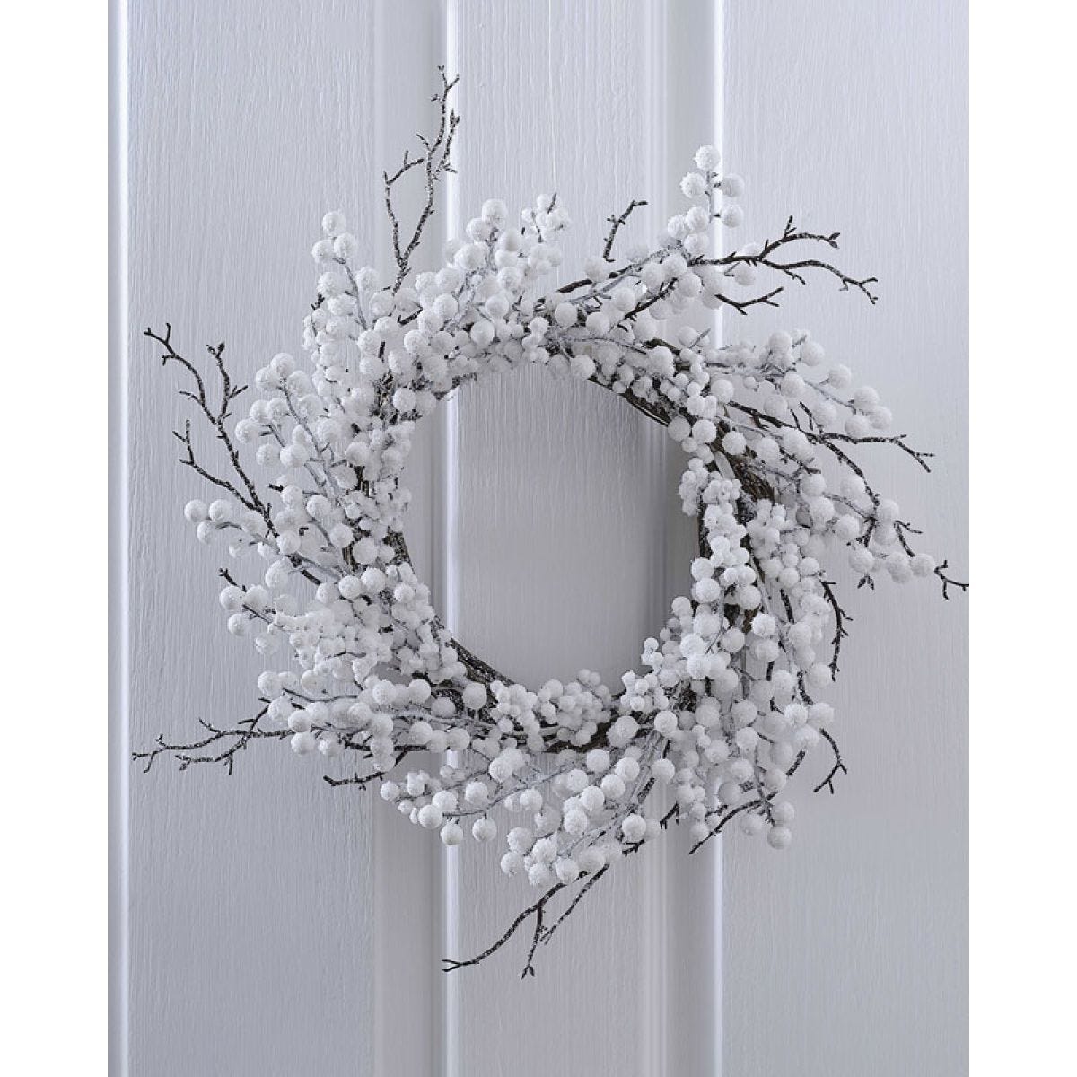 White Berries With Twig Wreath
