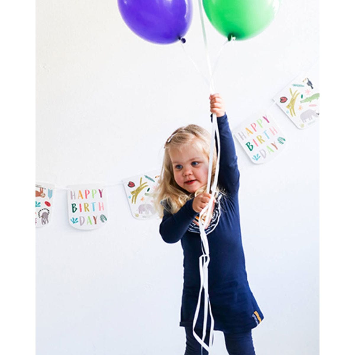 Zoo Party Paper Bunting - 6m