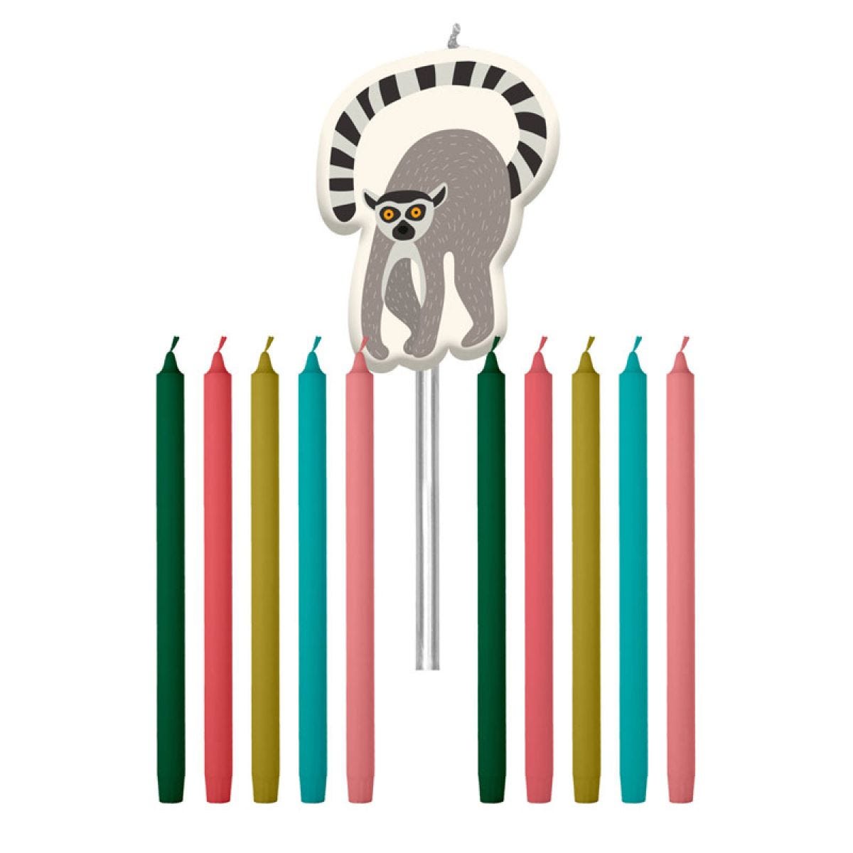 Zoo Party Candle Set (11pk)