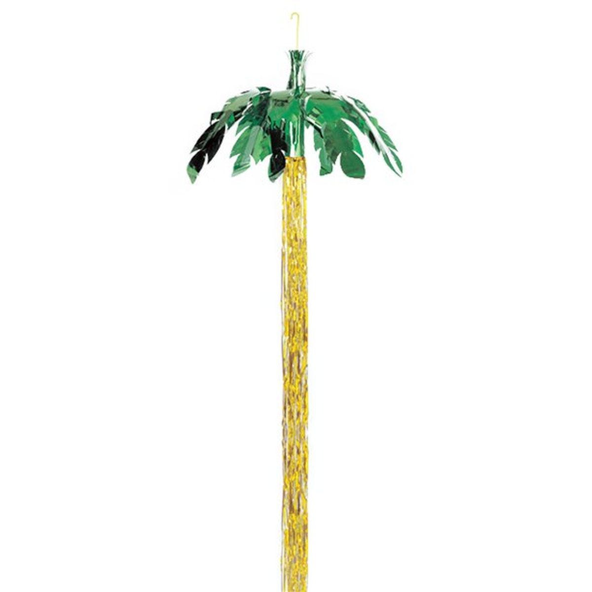 Foil Palm Tree Hanging Decoration - 2.43m