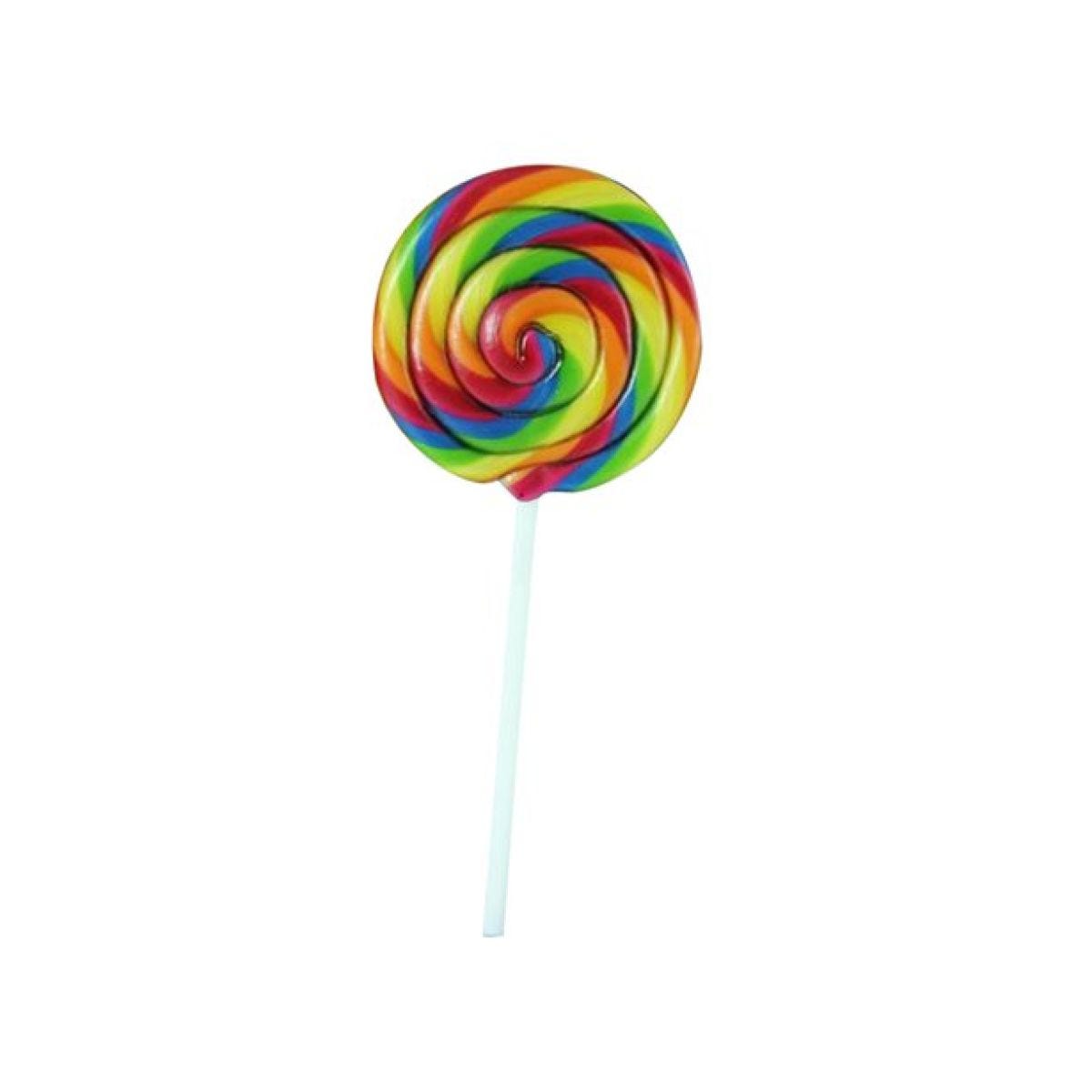 Spiral Rainbow Lolly - 50g