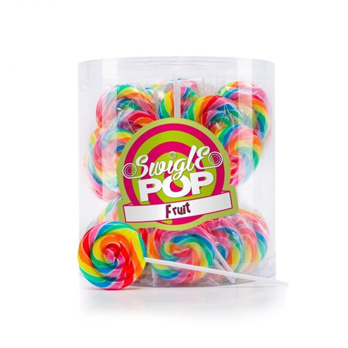 Fruit Flavour Swigle Mini Lollipops x50