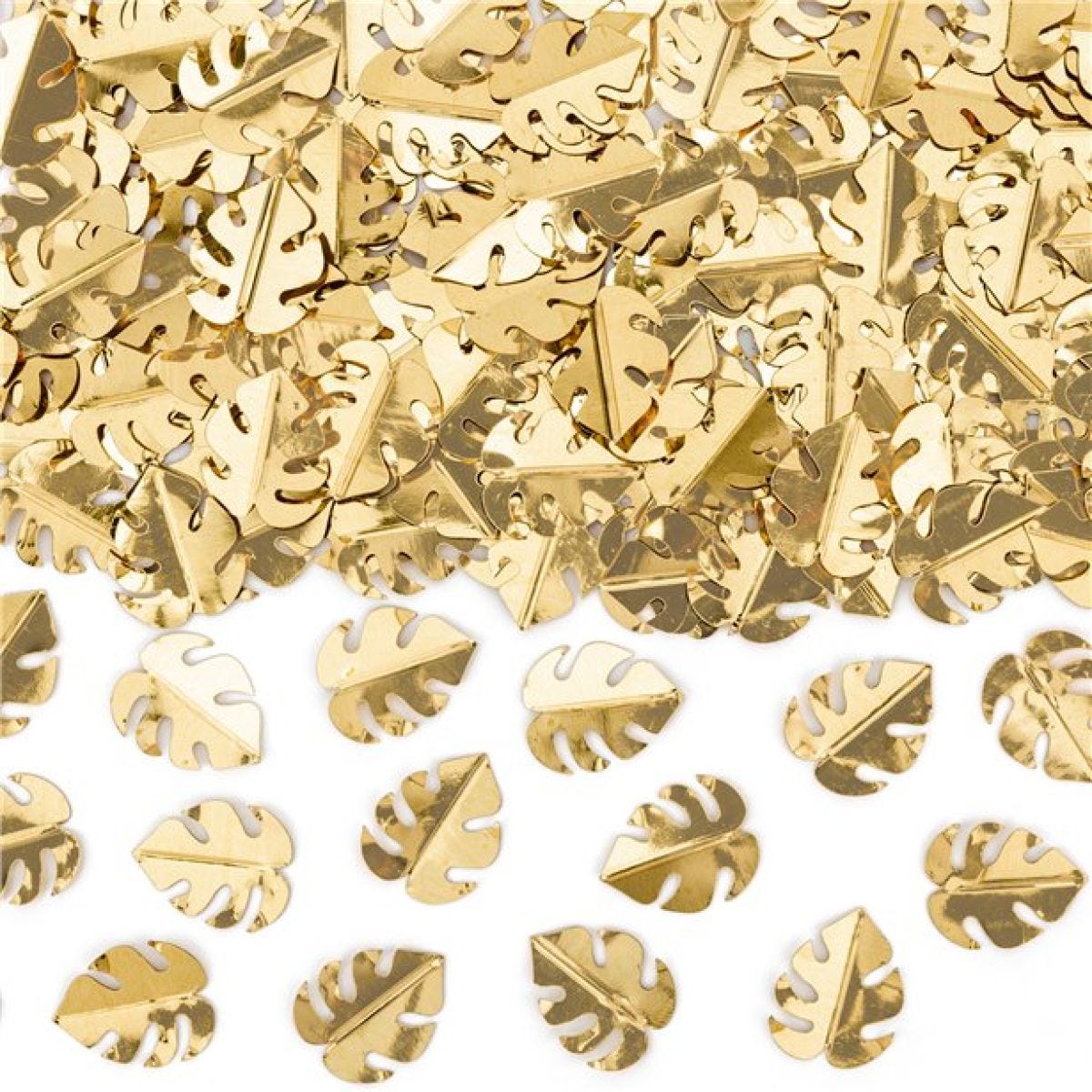 Gold Palm Leaves Confetti