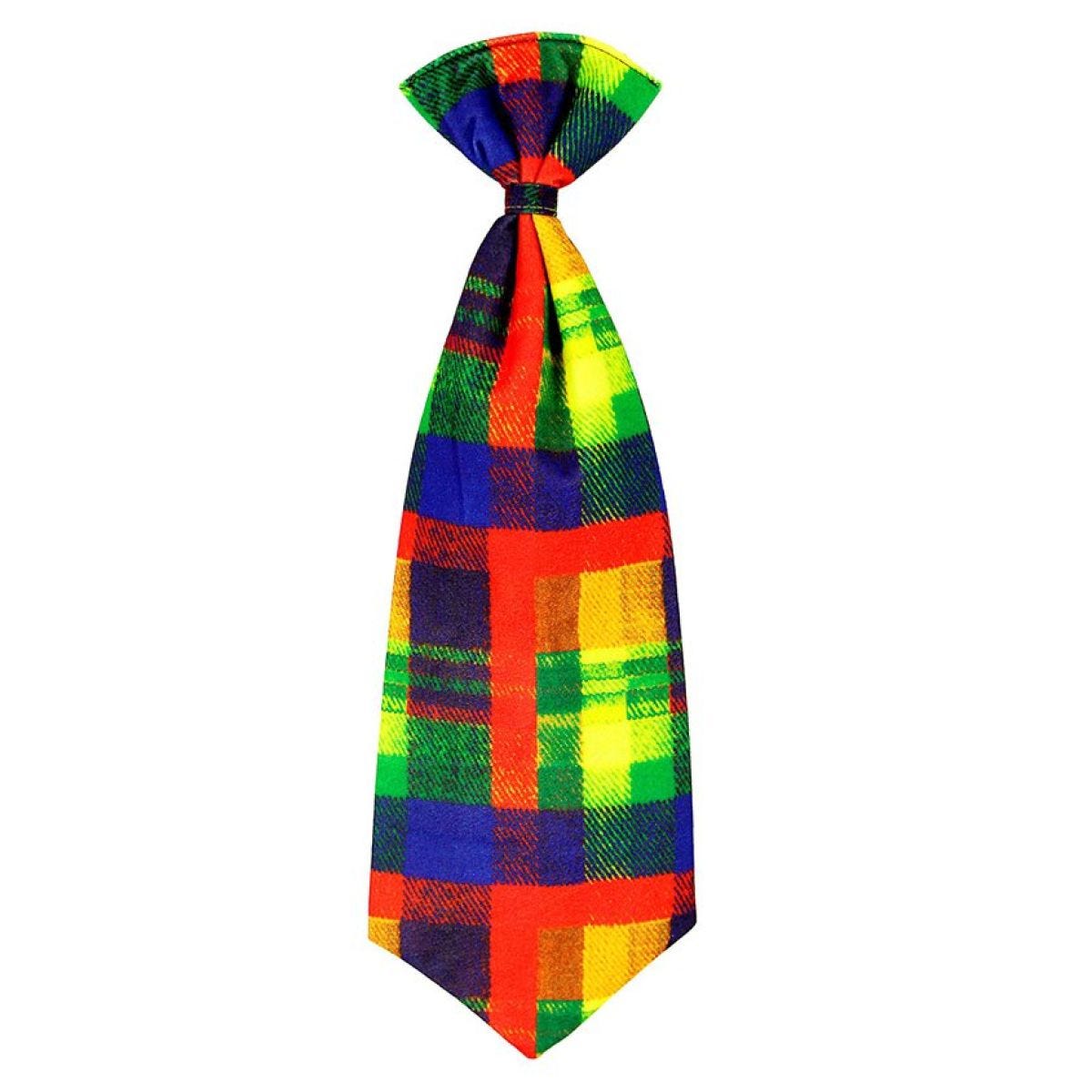 Rainbow Clown Tie