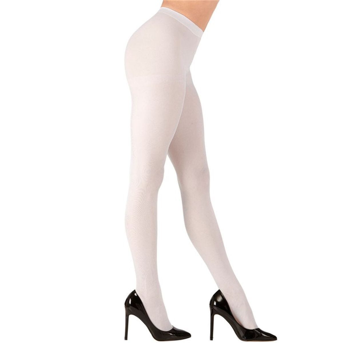 White Tights - Adult Plus Size