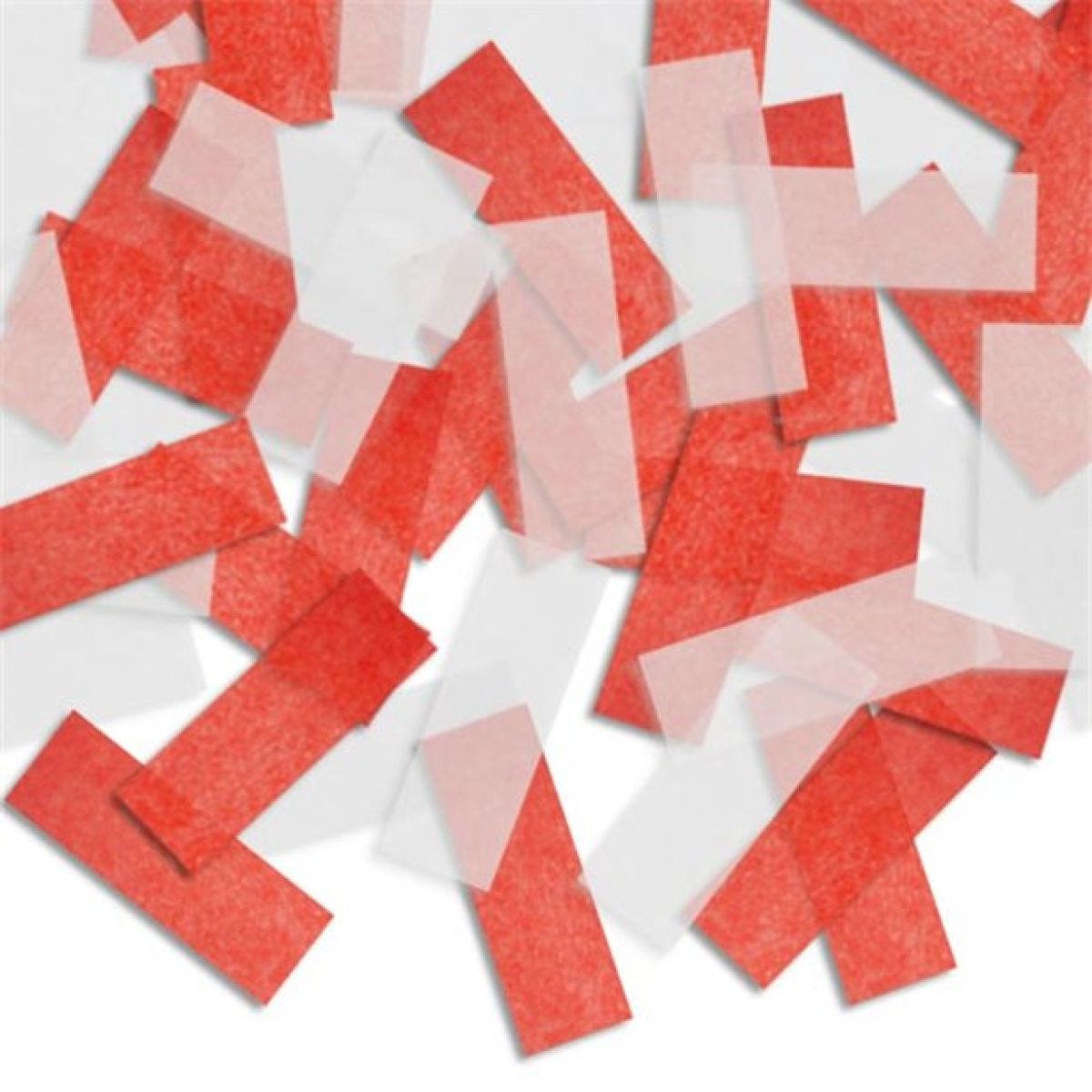 Piñata Confetti - Red and White